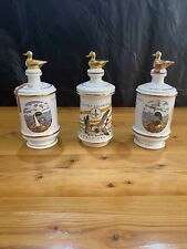 VTg 1973 OLD CABIN STILL SET OF 3 DUCKS UNLIMITED WINGS ACROSS THE CONTINENT picture