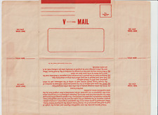 1942 WWII V-Mail Unused Letter Sheet Envelope Never Used picture