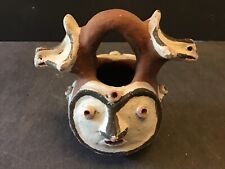 1900s Native American  double-face pottery/ birds   Rare Very Unusual picture