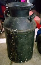steel buhl antique milk can  picture