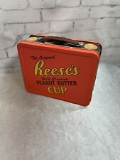 Reese's Milk Chocolate Peanut Butter Cup mini Metal Lunch Box  picture