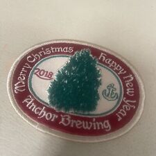 Anchor Brewing Co Christmas New Year 2018 Patch  Anchor Steam Beer. picture