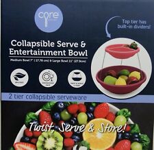 New in Box  Core Kitchen Collapsible Serve and Entertainment Bowl Set picture