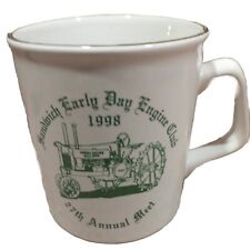 Vtg 1998 Sandwich Early Day Engine Club 27th Annual Meet Ceramic Mug picture