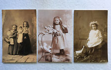 3 Theriault's Dollmasters Postcards Vintage Style Photo Children Dolls Adorable picture