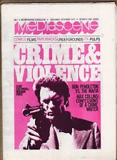 Mediascene #7 (Nov-Dec 1973) - Steranko art, Crime & Violence / one owner picture