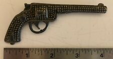 Antique Russian Niello Decorated Gun Form Belt Clip or Buckle 3 picture
