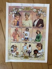 Mint Collectors Stamps Princess Diana Republique De Mali 1961-1997 COA picture