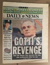 John Gotti Newspaper New York Daily News Gotti's Revenge 2001 picture