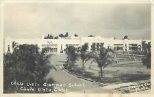 Postcard RPPC 1922 California Chula Vista San Diego Grammar School CA24-965 picture