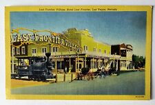 Las Vegas NV Nevada Hotel Last Frontier Vintage Postcard A1 picture