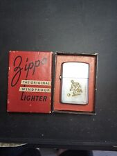 1940's zippo lighter 3 barrel ,BOWLING MAN. With Box picture