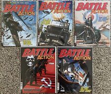 BATTLE ACTION #1-5 Complete Set - All NM 1st Prints - Garth Ennis, John Wagner picture