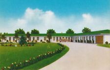 SW Plainwell MI 1950s-60s THE GARDENS MOTEL Vacation Travel Tourism ROADSIDE picture