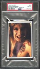 1985 Ozzy Osbourne Panini Smash Hits Collection #26 - PSA Graded 4 VG/EX - RC picture