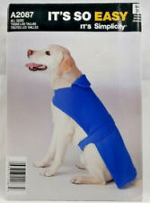 2012 Simplicity Sewing Pattern A2087 Dog Coat Size S-M-L Pet Clothing 7994 picture