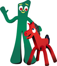 Gumby And Pokey VINTAGE  Sticker /  Decal  | 10 Sizes with TRACKING  picture