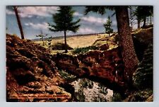 Yellowstone National Park, Natural Bridge, Series #8163, Vintage Postcard picture