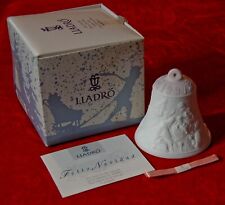 LLADRO Porcelain CHRISTMAS BELL 1997 #6441 New In Original Box Made in Spain picture