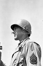 WW2 Picture Photo Anzio Italy 1944 Sergeant of Canadian Special Force 2433 CA picture