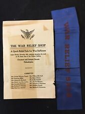 WWI War Relief Shop 1919 Philadelphia -Widener Building picture