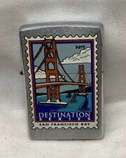 Zippo Vintage Lighter Destination Series No. 1 - 2000 San Francisco Bay Untested picture