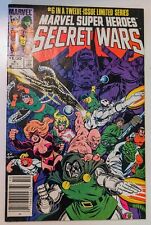 Marvel Super Heroes Secret Wars #6C (1984) -Key-Marvel Comics (Bagged/Boarded) picture