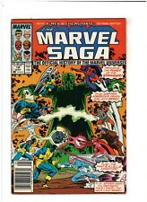 Marvel Saga #18 VG/FN 5.0 Newsstand1987 Spider-man, X-Men & X-Factor picture