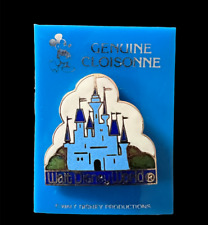Walt Disney World Vintage Genuine Cloisonne Castle Pin  picture