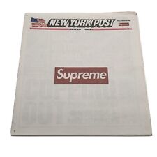 Supreme x New York Post Newspaper With NDA picture