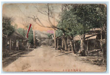 c1910 Scene at Tagami Mogi Road Nagasaki Japan Antique Unposted Postcard picture