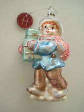 Vintage Style Boy W/ Gifts Home for The Holidays 1999 5.5