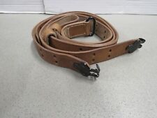 WW2 US M1907 Leather Sling Marked MILSCO 1944 Reproduction M1 Garand M1903A3 picture