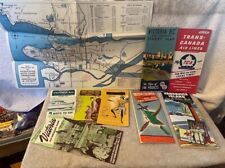 Vancouver and British Columbia Canada 1940's 1950's Travel Brochures Maps picture