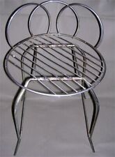 Vintage Vanity Chair Stool Seat NO CUSHION Metal 22.25