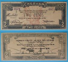 1942 Philippines CAGAYAN 2 Pesos ~ XF ~ WWII Emergency Note ~ CAG-156 /71 picture