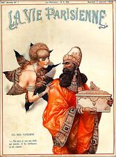 1928 La Vie Parisienne Les Rois S'Amusent France Travel Advertisement Poster picture