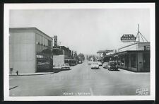 WA Kent RPPC 1950's STREET SCENE Cars KENT HARDWARE STORE Bank by Ellis 3812 picture