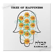 Tree of happiness life Hamsa Hand MAGNET Kabbalah Lucky gift Success decor picture