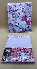 A very rare new wide rolled vintage Sanrio 2012 Hello Kitty paper pack + Folder picture
