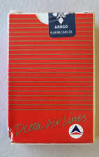 Vintage ARRCO Delta Air Lines Playing Cards NOS Sealed picture