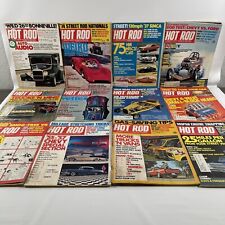 Vintage Hot Rod World's Largest Automotive Magazine Complete 12 Months Year 1974 picture