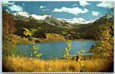 Postcard - Trout Lake and the San Juan Range - Colorado picture