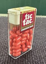 Vtg 1970s Ferrero TIC TAC Candy SEALED Container Cinnamon Mints picture