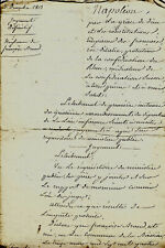 1813 Court Of Nantes Certificate D'État-civil Of La Boissière Braud February picture