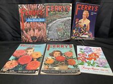 Vintage 6 Ferry-Morse Seed Co. Catalogs 1941,1946,1953,1955,1956,  1st 100 Years picture