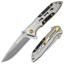 Carimee Pocket Knife 3.3”, Premium Folding EDC Knife, D2 Steel Blade, Stainle... picture