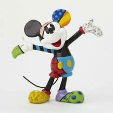 NEW Officially Licensed Colorful Mickey Mouse Arms Out Mini Glossy Figurine picture