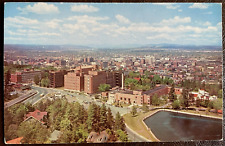 Postcard Spokane Washington Ariel View Vintage picture