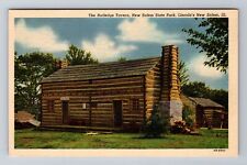 Lincoln's New Salem IL-Illinois, Rutledge Tavern, Antique, Vintage Postcard picture